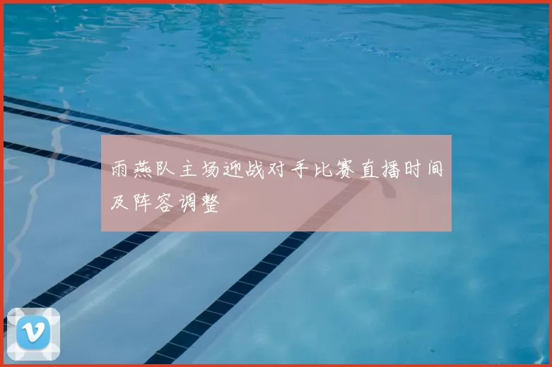 雨燕队主场迎战对手比赛直播时间及阵容调整