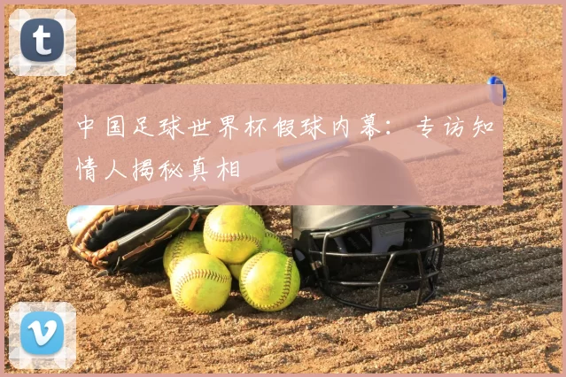 中国足球世界杯假球内幕:专访知情人揭秘真相